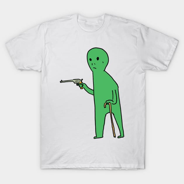 Alien: Grumpy T-Shirt by doteau